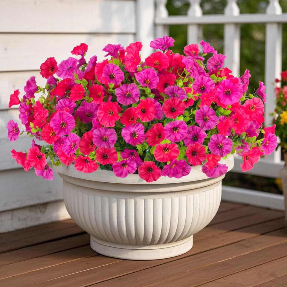 ADXORA Morning Glory bundles for outdoor display with UV-resistant color
