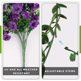 ADXORA silk garden decor for year-round beauty.