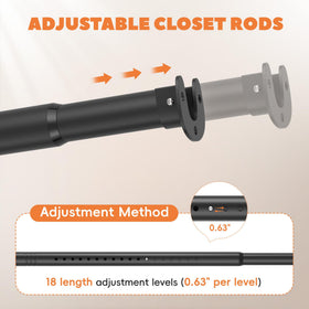AeedWisp easy-install brackets and assembly for quick closet upgrades