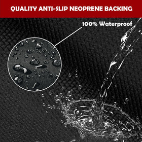 AEHISDHIE 450gsm thick polyester surface offers premium feel underfoot