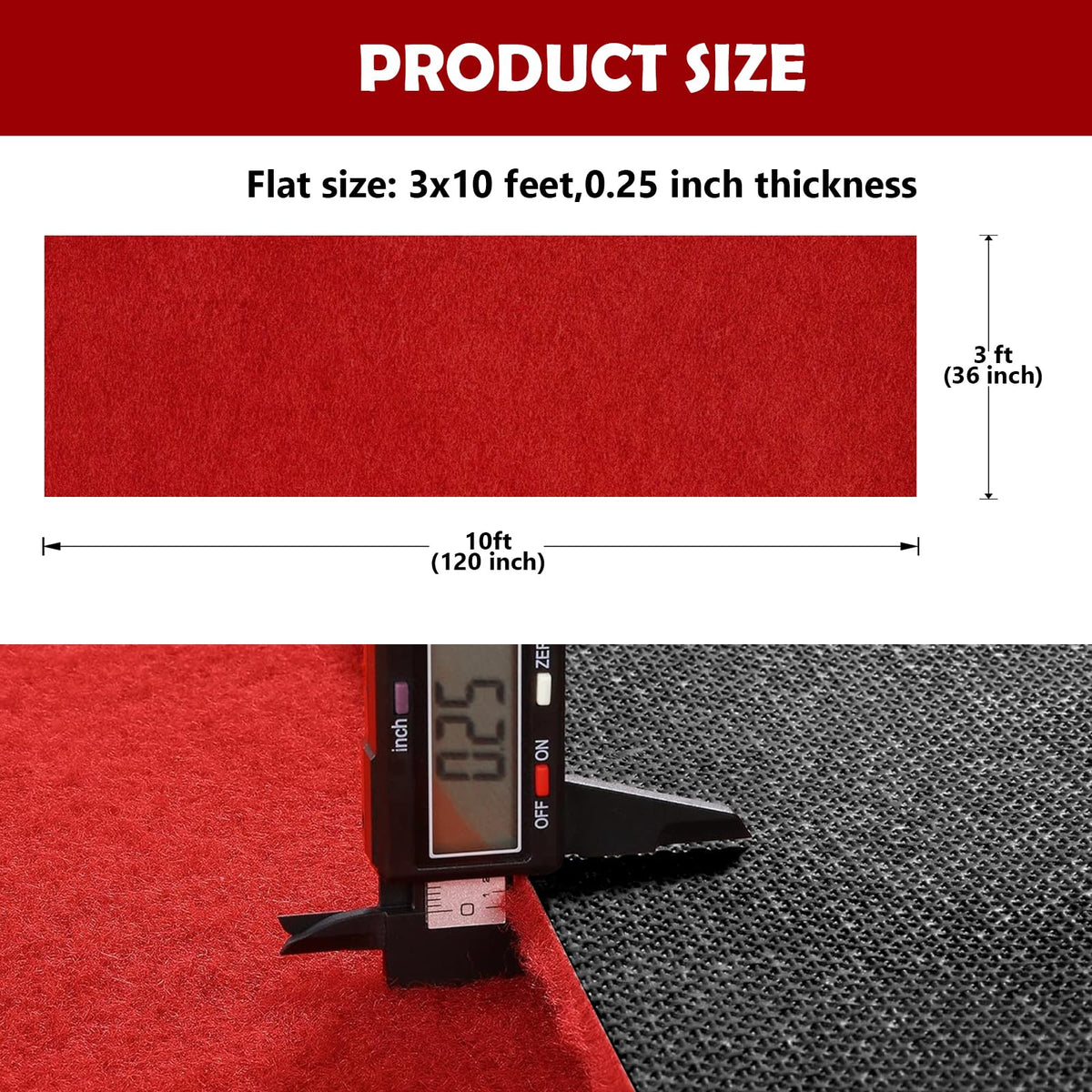 AEHISDHIE non-slip backing provides stable grip on indoor surfaces