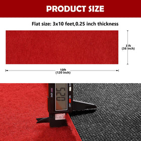 AEHISDHIE non-slip backing provides stable grip on indoor surfaces