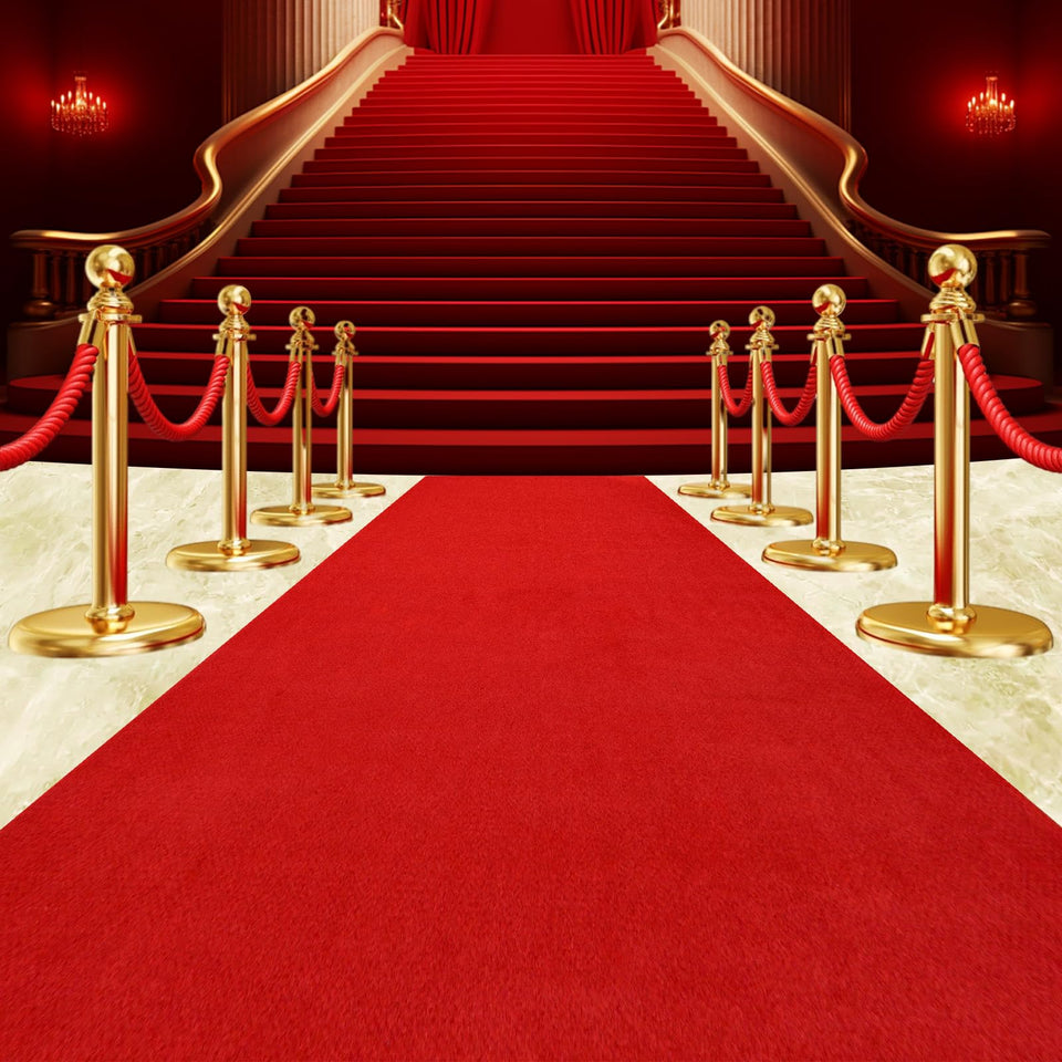 AEHISDHIE red carpet runner 3x10ft waterproof for elegant arrivals and outdoor events