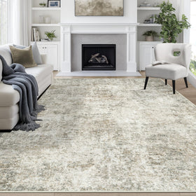 Aelenmu 8x10 area rug abstract-pattern for living rooms adds soft comfort and style.
