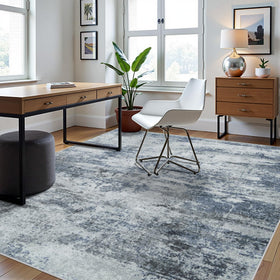 Aelenmu water-resistant rug protects floors from spills.