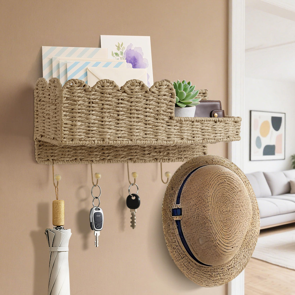 AELS eco-friendly key holder ideal for hallways and kitchens of busy homes.