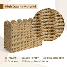 AELS eco-friendly paper rope weave provides durable, sustainable storage
