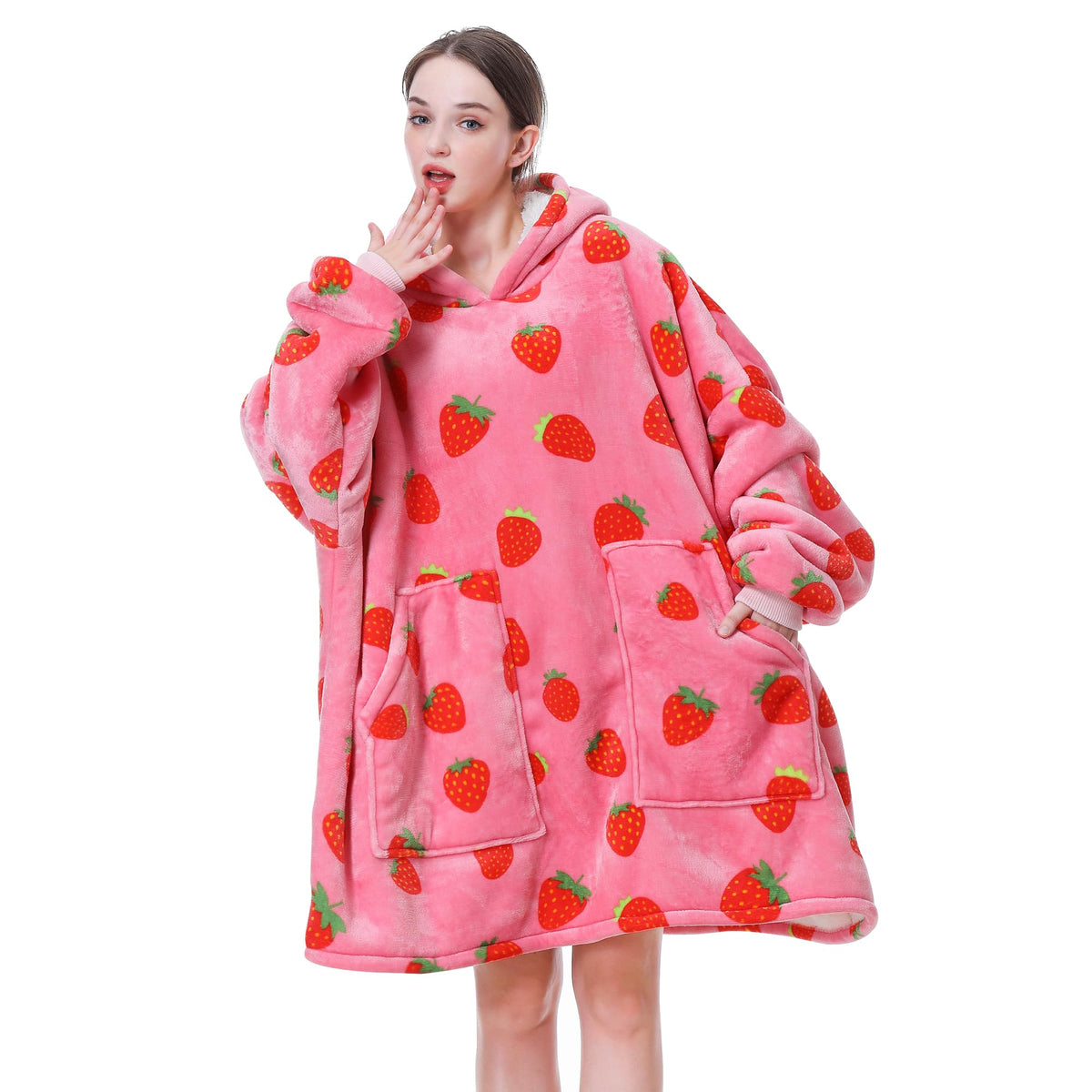 Aemicion oversized 6XL fit for lounging and extra warmth