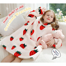 Aemilas Strawberry Wearable Hoodie outdoor-use scenario, suitable for courtyard time
