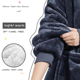 Gift-ready presentation of Aemilas wearable hoodie, ideal for holidays