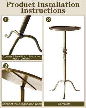 AEPOALUA multi-scene end table suitable for bedroom, office, or living