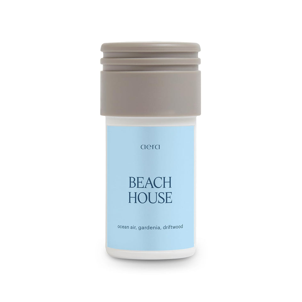 Aera Mini Beach House ocean air note for a refreshing room atmosphere.