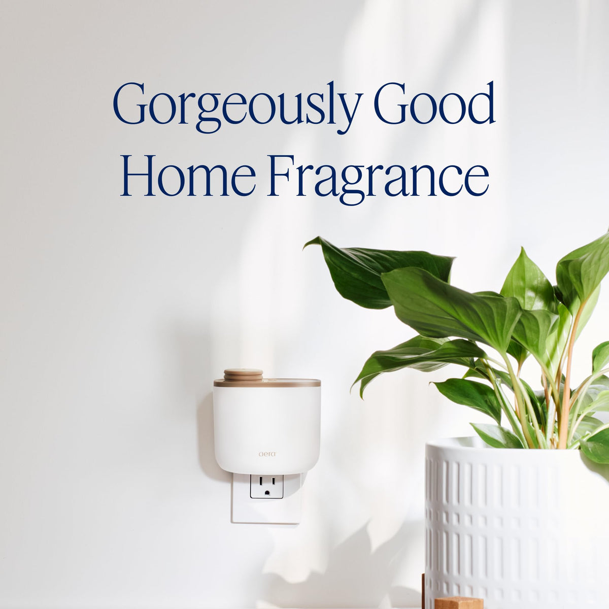 AERA Mini diffuser app-control enables remote scheduling and scent management.