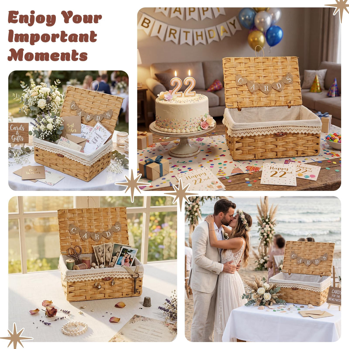 AerWo versatile post-event storage for keepsakes, stationery, or décor items.