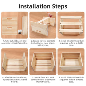 Aescwyn crate displayed on shelf highlighting versatile storage and decor possibilities.