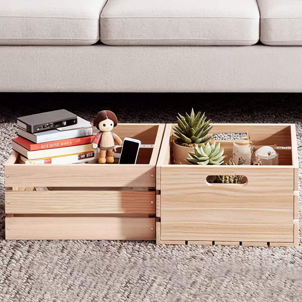 Aescwyn wooden crate as a thoughtful wedding or holiday gift.