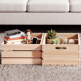 Aescwyn wooden crate as a thoughtful wedding or holiday gift.