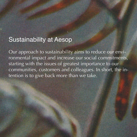 Aesop Cythera Aromatique packaging highlighting premium design