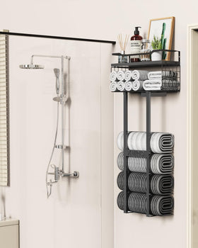 Aetyord minimalist spa-like aesthetic with black finish elevates any bathroom.