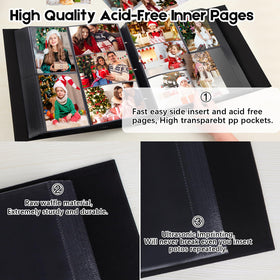 Aevdor 1000 Pockets offers easy viewing with ten photos per page