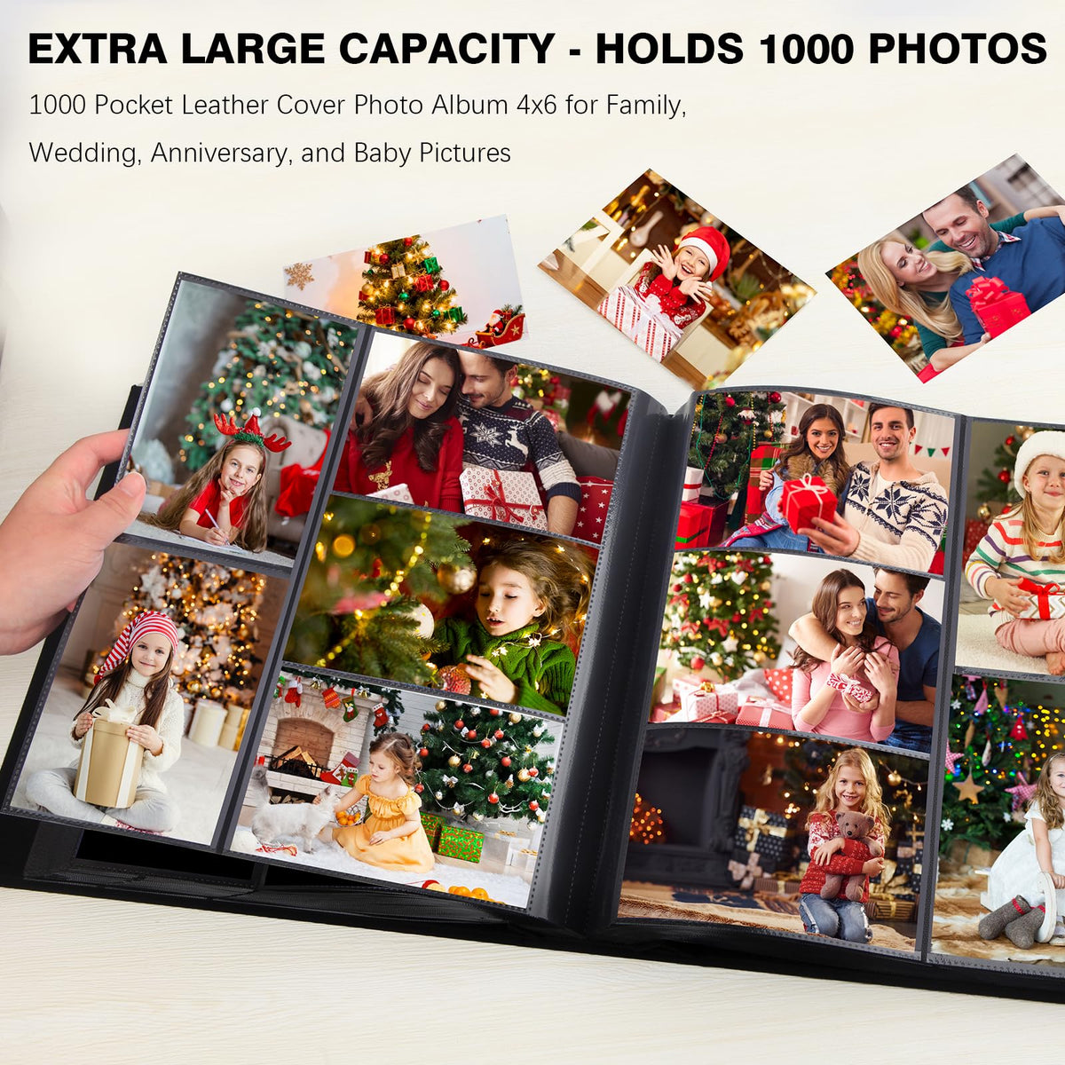 Aevdor 1000 Pockets interior pages protect photos with acid-free materials