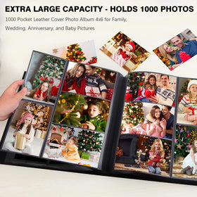 Aevdor 1000 Pockets interior pages protect photos with acid-free materials