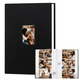 Aevdor 450 Pockets Photo Album front cover with DIY window for personalized keepsakes.