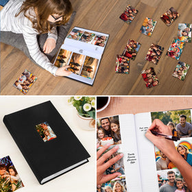 Aevdor 450 Pockets Photo Album large capacity fits weddings and family milestones.