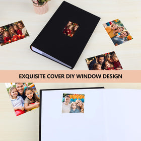 Aevdor 450 Pockets Photo Album vegan linen cover offers premium texture and durability.