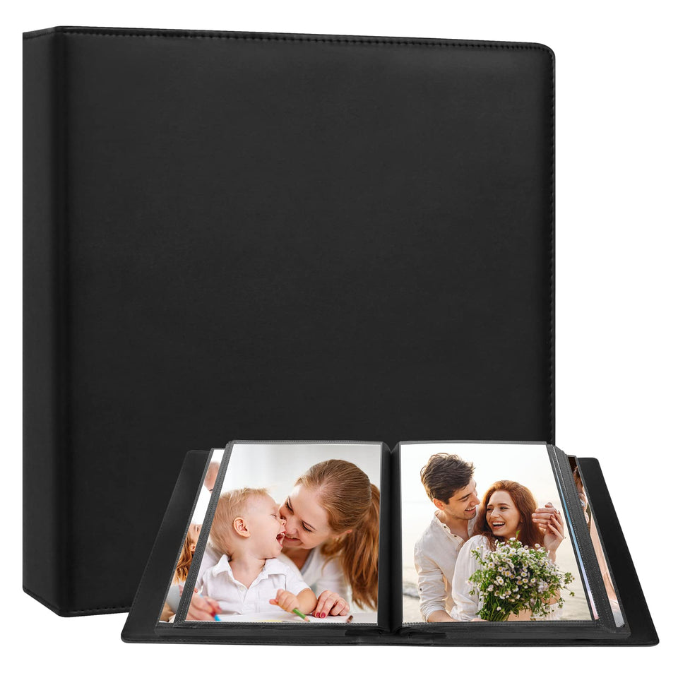 Aevdor cover with premium leather texture provides a durable keepsake for family memories.