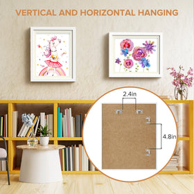 AFEION Kids Art Frame 8x10-5 with mat offers a tidy, display-ready presentation.
