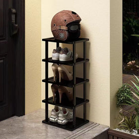 AFOORD multipurpose rack doubles as a small display or plant stand.