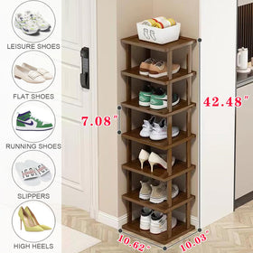 AFOORD open design shoe shelf for easy access to shoes
