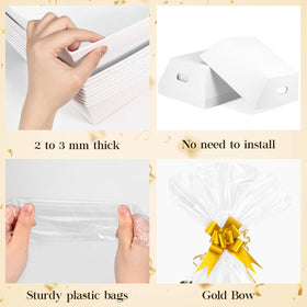 AFOROEOA clear bags included for quick gift packaging.