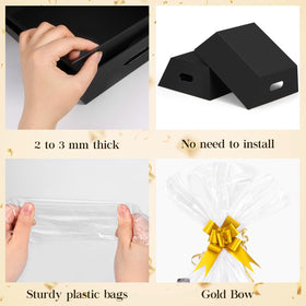 AFOROEOA clear gift bags included for clean, organized presentation.
