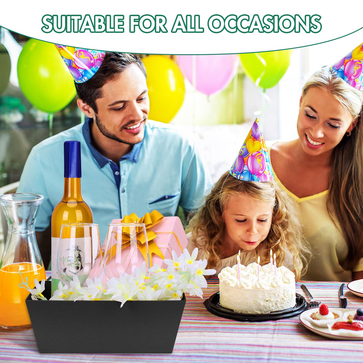 AFOROEOA ready-to-use gift basket set, ships as complete gift-ready bundle.