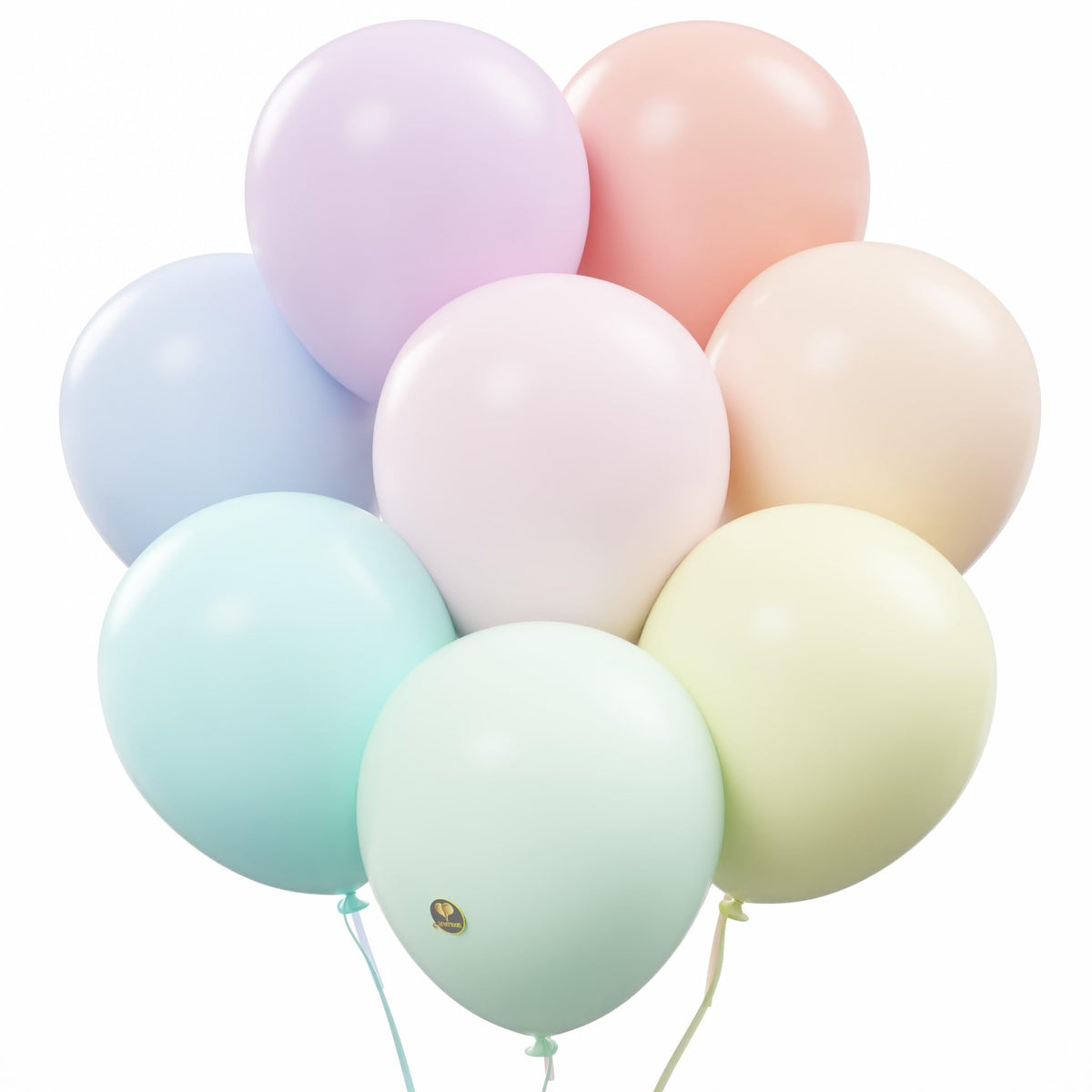 Balloon Red AFTERLOON pastel 12in balloons for eco-friendly decor.
