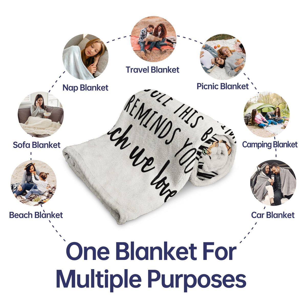 Afterprints easy care washable blanket underlines low-maintenance gifting
