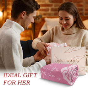 Afterprints gift box scene with blanket, perfect for anniversary surprises and heartfelt moments