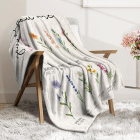 Afterprints machine-washable blanket, simple care and quick refresh.