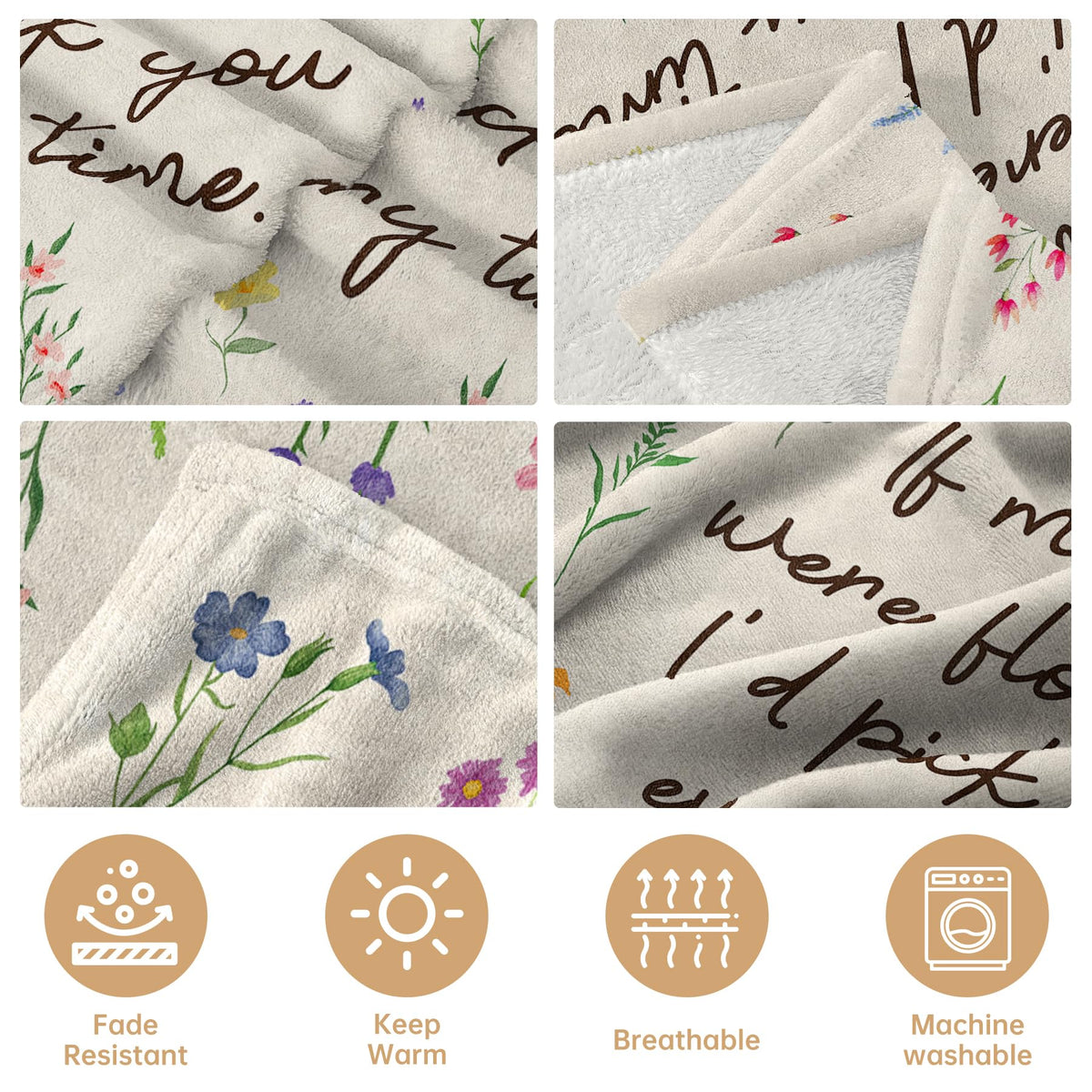 Afterprints mom blanket vacuum-packed, ready for gifting and protection.