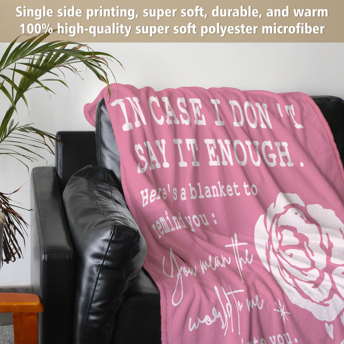 Afterprints romantic-night-in setup with blanket draped over couch, inviting relaxation