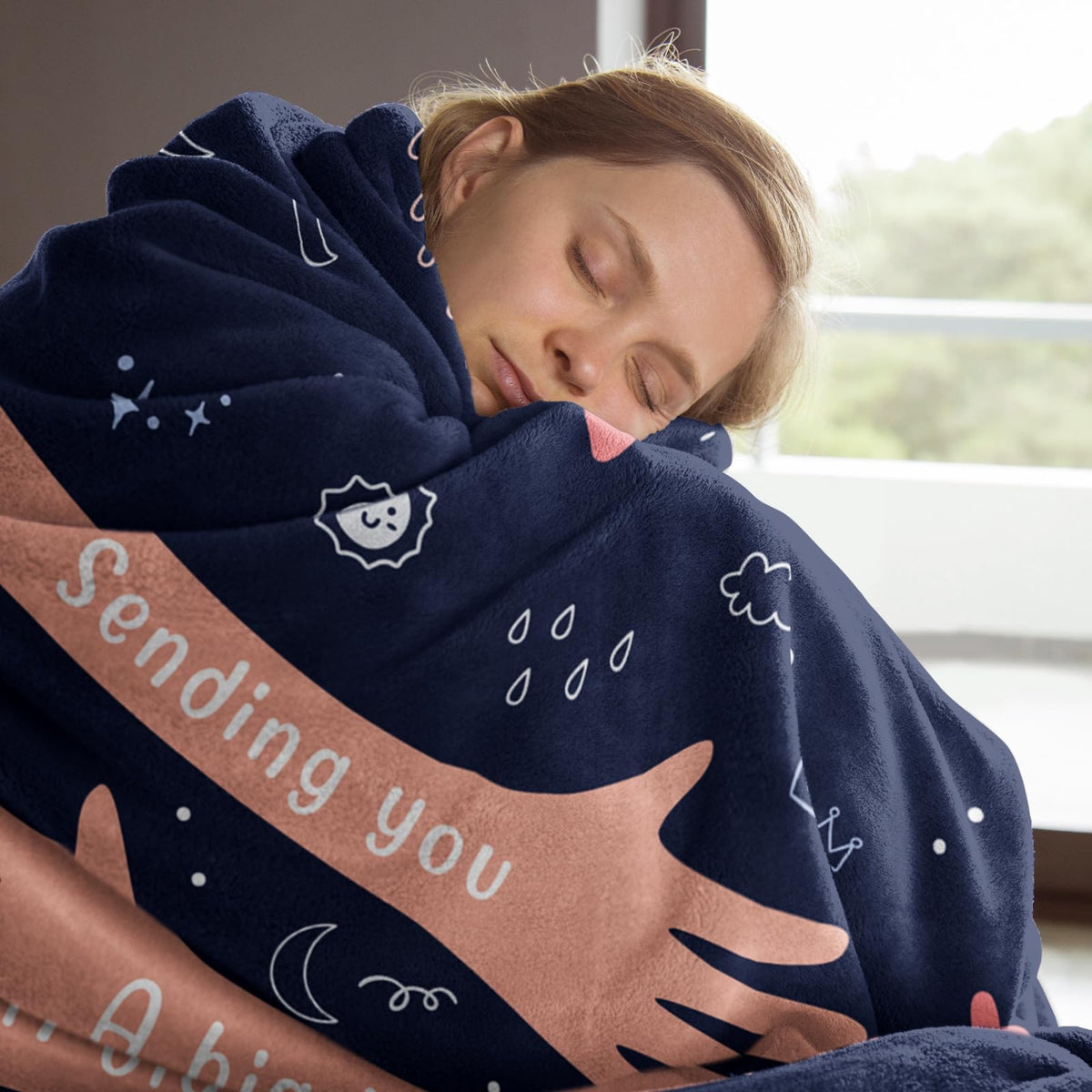 Afterprints Warm Cozy Flannel Blanket highlights soft texture and everyday comfort.