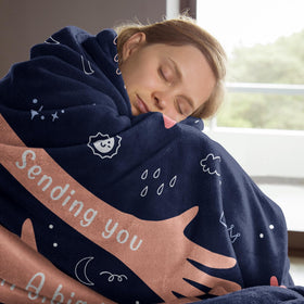 Afterprints Warm Cozy Flannel Blanket highlights soft texture and everyday comfort.