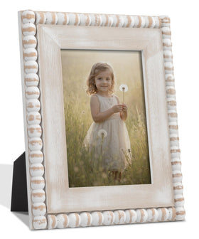 Afuly 5x7 farmhouse frame front view showcasing rustic charm for living spaces.