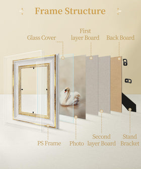 Afuly HD glass for sharp, clear photo viewing.
