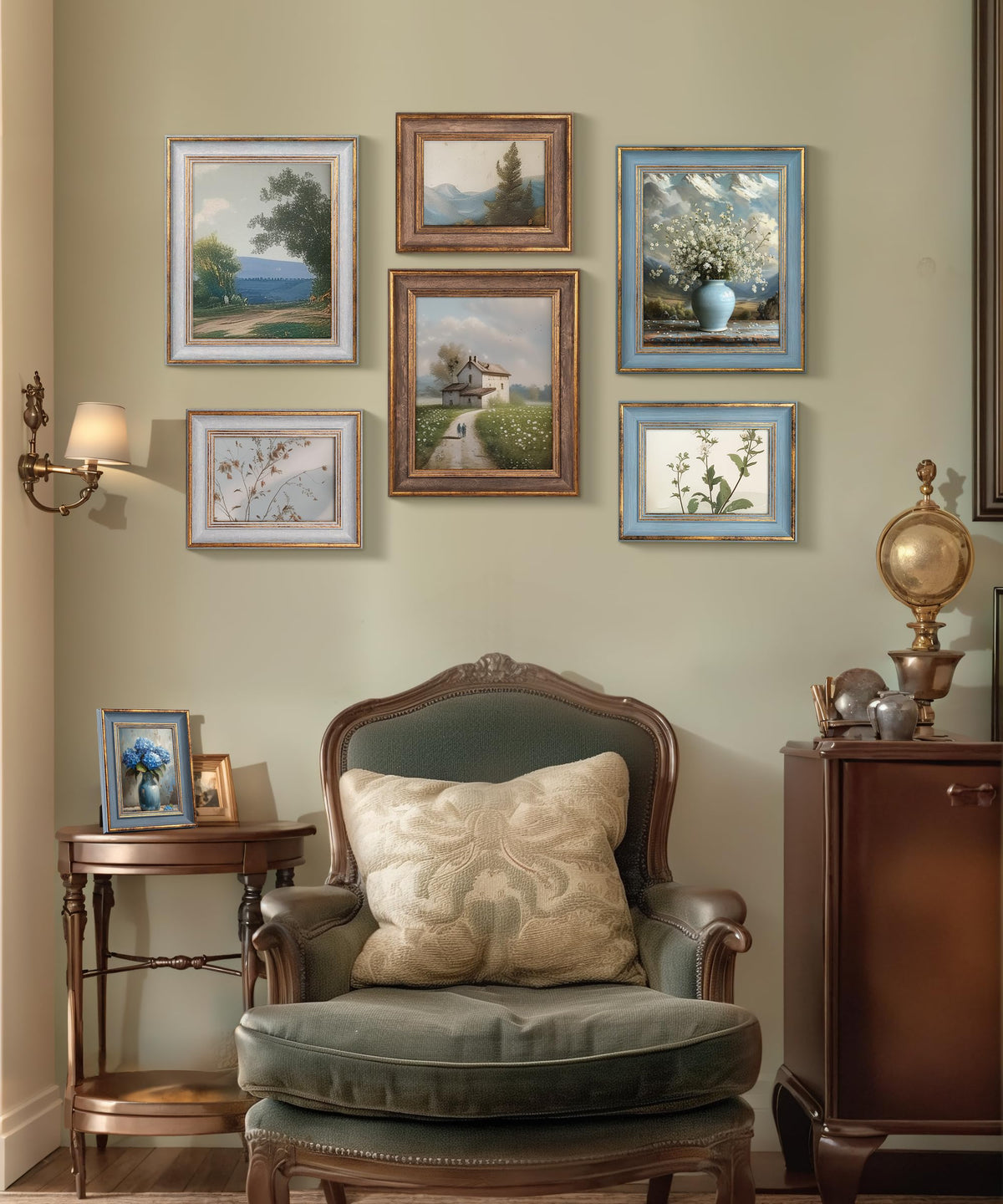 Afuly 8x10 frame suitable for desk or wall display.