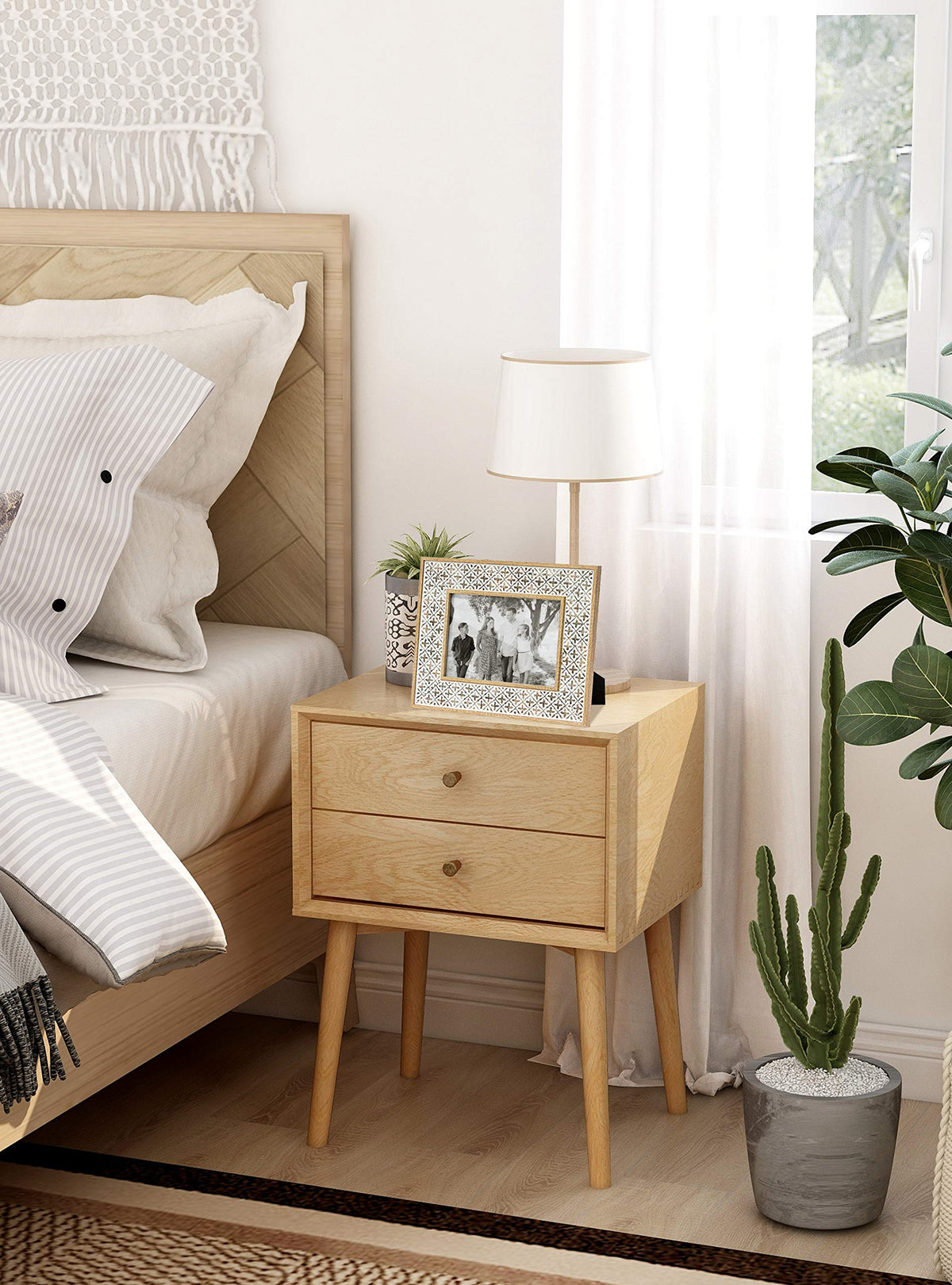 Afuly recyclable PS frame material keeps the frame lightweight and durable.