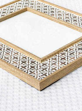 Afuly frame complements wedding and home office decor for versatile styling.