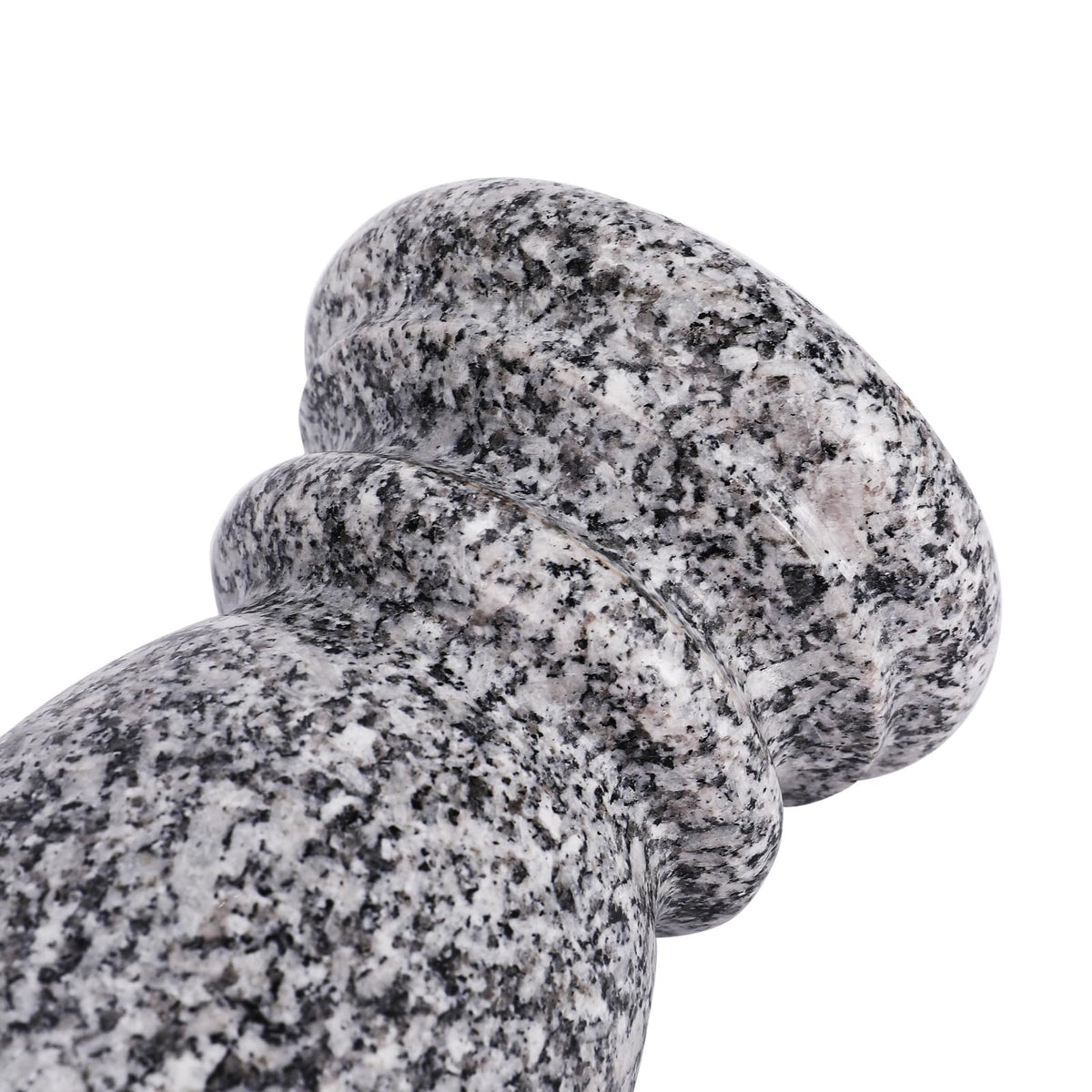 Afvarir granite cemetery vase includes a 2-inch core hole for floral inserts.
